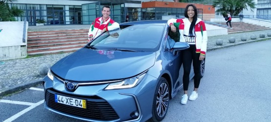 Patrícia Mamona e João Pereira embaixadores Toyota para os Jogos Olímpicos 2020