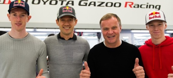 Toyota Gazoo Racing apresenta novos pilotos para a época de 2020 do Mundial de Ralis: Ogier, Evans e Rovanperä