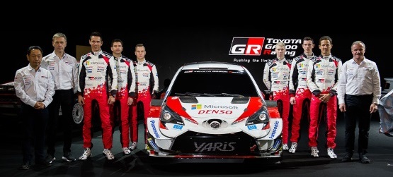 Toyota Yaris WRC e novo trio de pilotos dão início à época de 2020 do Mundial de Ralis