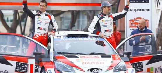 Duplo pódio em Monte Carlo para os novos pilotos da Toyota Gazoo Racing