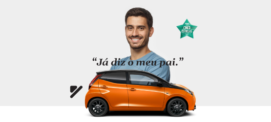 Toyota AYGO com campanha Cinco Estrelas