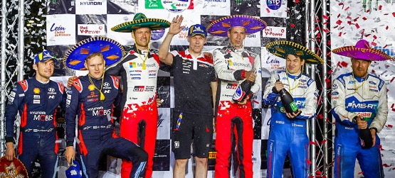 Toyota Yaris WRC de Ogier vence o Rali do México
