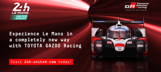 TOYOTA GAZOO Racing incentiva fãs a acompanhar nova experiência imersiva digital das 24 Horas de Le Mans
