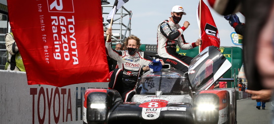 TOYOTA GAZOO Racing vence em Le Mans pela terceira vez consecutiva