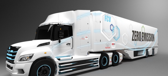 Toyota e Hino desenvolvem camião elétrico a hidrogénio para a América do Norte