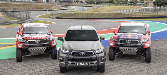 TOYOTA GAZOO Racing com quatro novas Hilux no Dakar 2021