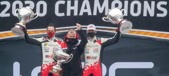Toyota no Rali de Monza: Ogier e Ingrassia vencem sétimo titulo mundial de pilotos com o Yaris WRC