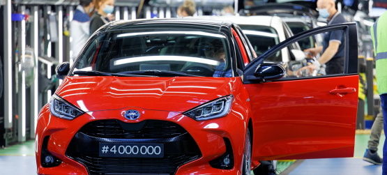 Toyota produz 4 milhões de Yaris em França