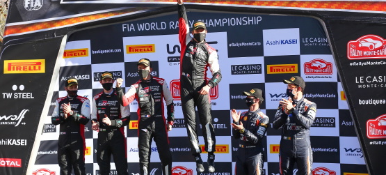 Toyota no Rali de Monte Carlo: Dobradinha do Yaris WRC na oitava vitória de Ogier no Mónaco