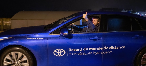 Toyota Mirai bate recorde mundial de distância com um reabastecimento de hidrogénio
