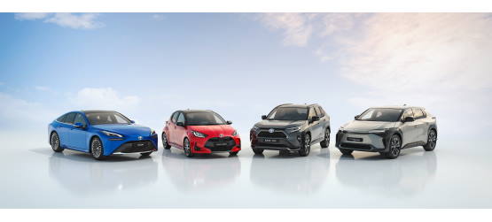 Toyota a marca que mais cresce em quota de mercado ligeiros em 2021 e nas vendas de comercias ligeiros