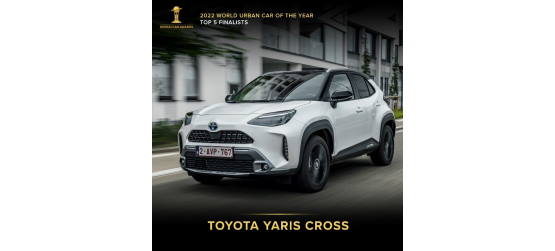 Toyota Yaris Cross é Carro Urbano Mundial do Ano