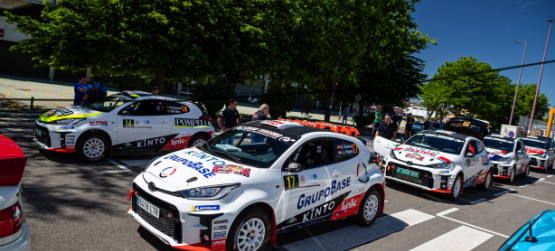 TOYOTA GAZOO Racing Iberian Cup:GR Yaris trajado a rigor para o asfalto do Rally Princesa de Astúrias