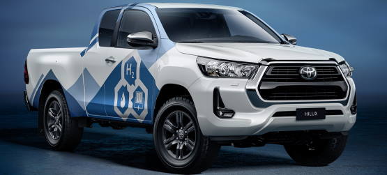 <a><strong>Toyota começa o desenvolvimento do protótipo de pilha de combustível de hidrogénio para a Hilux</strong></a>