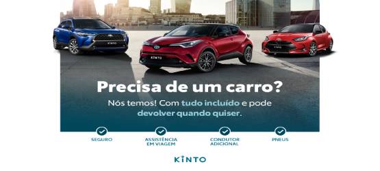 <strong>KINTO e Toyota cooperaram por uma mobilidade mais acessível</strong>