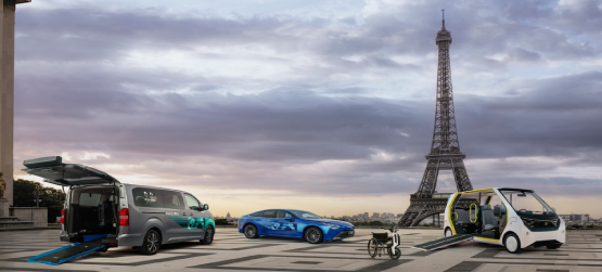 Toyota vai fornecer soluções inclusivas de mobilidade elétrica para todos em Paris 2024
