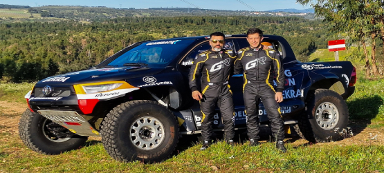 João Ramos e a Toyota Hilux T1+ em busca do bom ritmo na Baja TT Montes Alentejanos