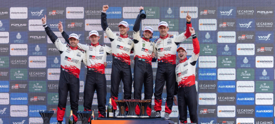 TOYOTA GAZOO Racing vence Rali de Monte Carlo com 1-2-3 histórico de Solberg, Evans e Ogier