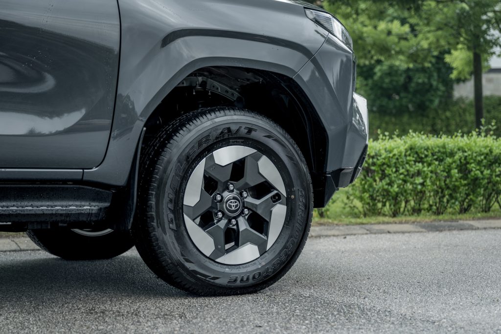 roda de um veículo da toyota