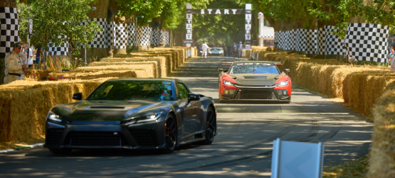 GAZOO Racing e Lexus entusiasmam o público no Goodwood Festival of Speed